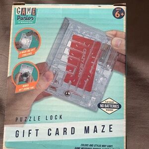 Gift card maze